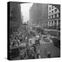 In the Heart of the Shopping District on State Street, Chicago, Illinois, USA, Early 20th Century-null-Stretched Canvas