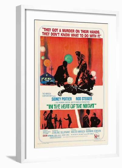 In the Heat of the Night ,1967-null-Framed Giclee Print