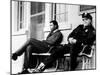 In the Heat of the Night, Sidney Poitier, Rod Steiger, 1967-null-Mounted Photo