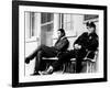 In the Heat of the Night, Sidney Poitier, Rod Steiger, 1967-null-Framed Photo