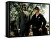 In The Heat Of The Night, Sidney Poitier, Rod Steiger, 1967-null-Framed Stretched Canvas