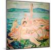 In the Height of the Summer, 1915-Edvard Munch-Mounted Giclee Print