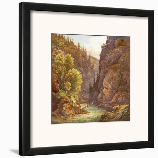In the Hell Valley-Erhard-Framed Art Print