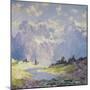 In the High Canadian Rockies, c.1914-1920-Guy Rose-Mounted Giclee Print