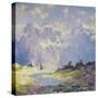 In the High Canadian Rockies, c.1914-1920-Guy Rose-Stretched Canvas