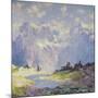 In the High Canadian Rockies, c.1914-1920-Guy Rose-Mounted Giclee Print