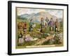 In the Highlands', a Promotional Card for Huntley and Palmers Biscuits, C.1890-null-Framed Giclee Print