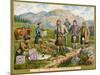 In the Highlands', a Promotional Card for Huntley and Palmers Biscuits, C.1890-null-Mounted Giclee Print