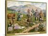 In the Highlands', a Promotional Card for Huntley and Palmers Biscuits, C.1890-null-Stretched Canvas