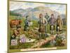 In the Highlands', a Promotional Card for Huntley and Palmers Biscuits, C.1890-null-Mounted Premium Giclee Print