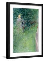 In the Holly Hedge-Carl Larsson-Framed Giclee Print