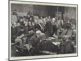 In the House of Lords, the Ministerial Bench-Thomas Walter Wilson-Mounted Giclee Print