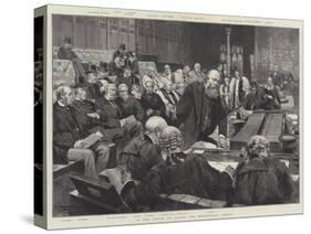 In the House of Lords, the Ministerial Bench-Thomas Walter Wilson-Stretched Canvas