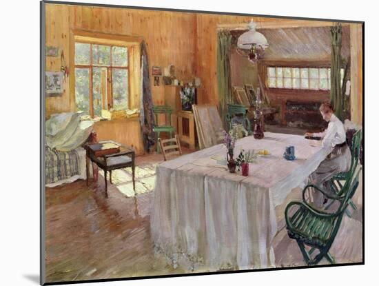 In the House of the Artist Konstantin Korovin-Sergei Arsenevich Vinogradov-Mounted Giclee Print