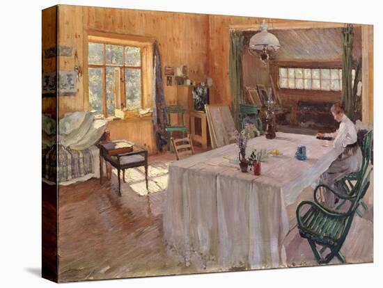 In the House of The-Sergei Arsenyevich Vinogradov-Stretched Canvas