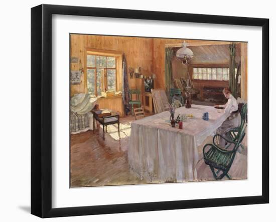 In the House of The-Sergei Arsenyevich Vinogradov-Framed Giclee Print