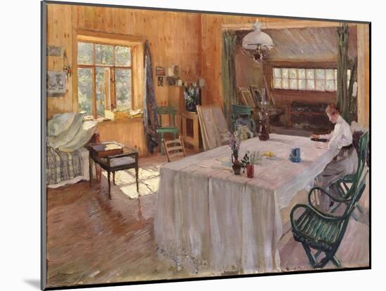 In the House of The-Sergei Arsenyevich Vinogradov-Mounted Giclee Print