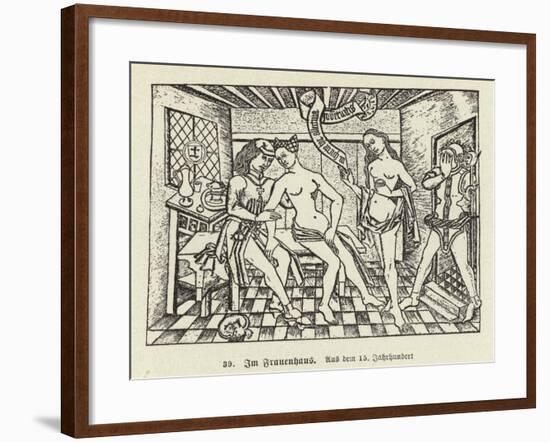 In the House of Women-null-Framed Giclee Print