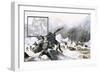 In the Ice For over Two Years, John Franklin's Men Abandoned Their Ship and Set Out on Foot-Gerry Wood-Framed Premium Giclee Print