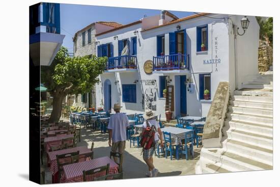 In the Kastro, Hora, Alonnisos, Sporades, Greek Islands, Greece, Europe-Rolf Richardson-Stretched Canvas