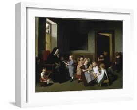 In the Kindergarten-Hubert Salentin-Framed Giclee Print