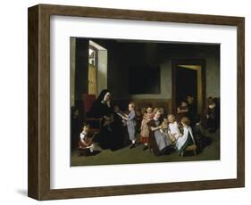 In the Kindergarten-Hubert Salentin-Framed Giclee Print