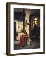In the Kitchen, 1872-Charles Joseph Grips-Framed Giclee Print