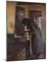 In the kitchen, 1891-Oscar Arnold Wergeland-Mounted Giclee Print