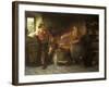 In the Kitchen, 1901-Hugo Kauffmann-Framed Giclee Print