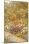 In the Kitchen Garden, Farringford-Helen Allingham-Mounted Giclee Print