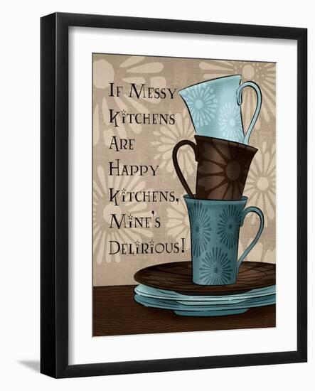 In the Kitchen I-N. Harbick-Framed Art Print