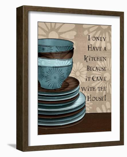 In the Kitchen II-N. Harbick-Framed Art Print