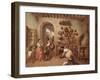 In the Kitchen of the Hacienda-Manuel Serrano-Framed Giclee Print