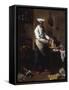 In the Kitchen-Theodule Ribot-Framed Stretched Canvas