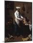 In the Kitchen-Theodule Ribot-Mounted Giclee Print