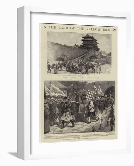 In the Land of the Yellow Dragon-Gordon Frederick Browne-Framed Giclee Print