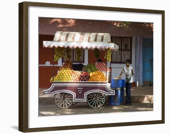 In the Latin Quarter of Panaji Formerly Known as Panjim, Goa, India-Robert Harding-Framed Photographic Print