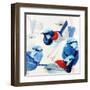 In the Layering of Wrens-Shirley Novak-Framed Art Print