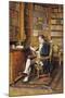 In the Library-Johann Hamza-Mounted Giclee Print