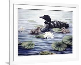 In the Lilies-Kevin Dodds-Framed Giclee Print