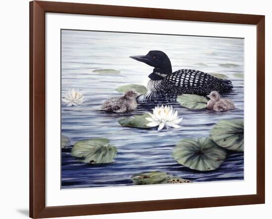 In the Lilies-Kevin Dodds-Framed Giclee Print