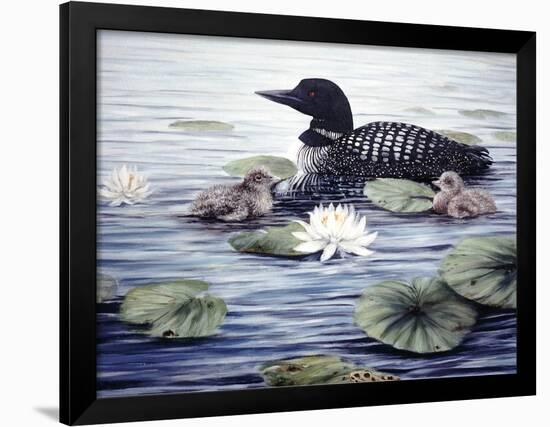 In the Lilies-Kevin Dodds-Framed Giclee Print