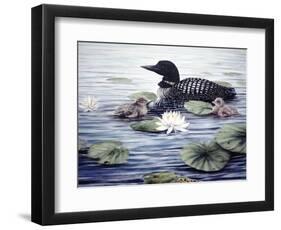 In the Lilies-Kevin Dodds-Framed Premium Giclee Print
