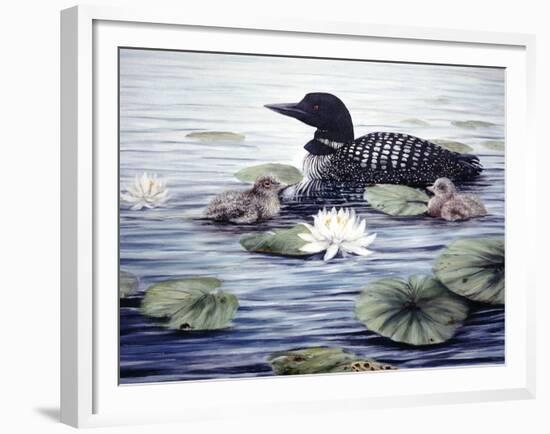 In the Lilies-Kevin Dodds-Framed Giclee Print