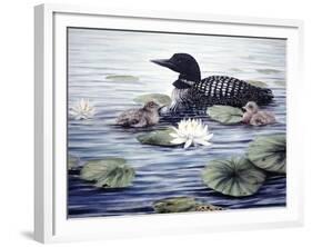 In the Lilies-Kevin Dodds-Framed Giclee Print