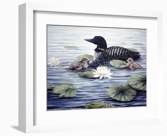 In the Lilies-Kevin Dodds-Framed Giclee Print