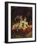 In the Loge, about 1900-Franz Simm-Framed Giclee Print