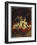 In the Loge, about 1900-Franz Simm-Framed Giclee Print