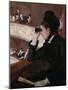 In the Loge by Mary Cassatt-Mary Cassatt-Mounted Premium Giclee Print