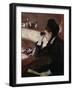 In the Loge by Mary Cassatt-Mary Cassatt-Framed Giclee Print